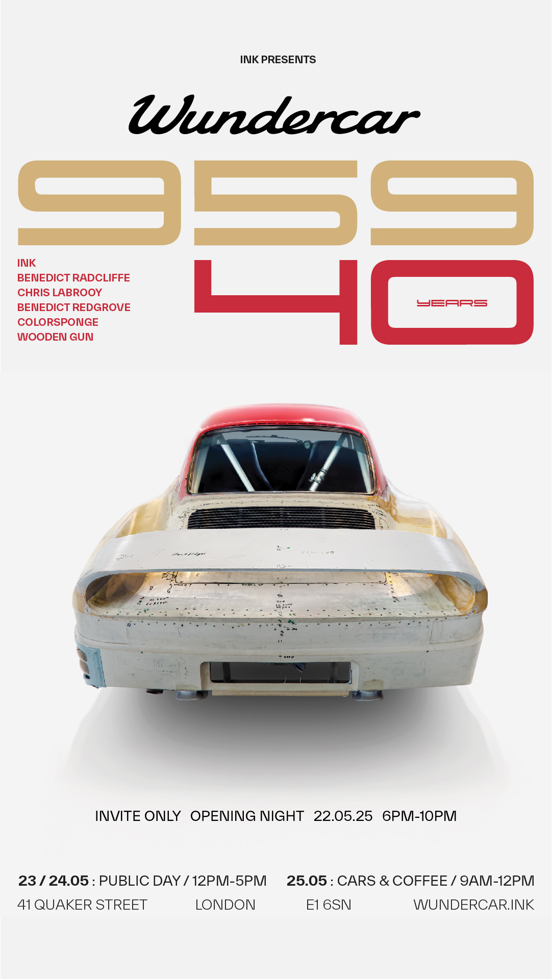 959: Wundercar Exhibition Poster
